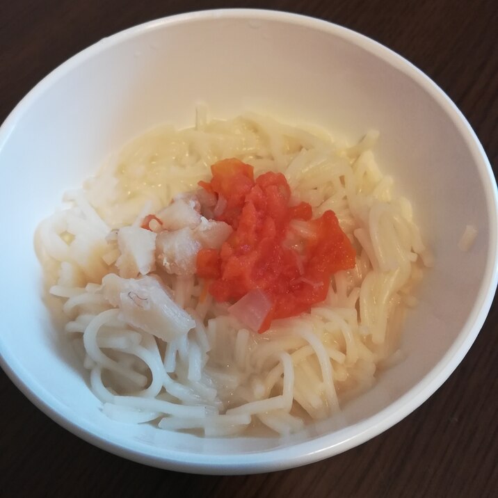 離乳食後期 たらトマトそうめん レシピ 作り方 By もん1223 楽天レシピ 離乳食後期 たらトマトそうめん レシピ 作り方 By もん1223 楽天レシピ